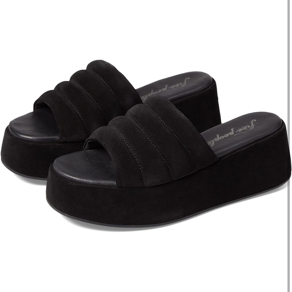 Like New Free People “Almost Famous” Platform Slides 36.5